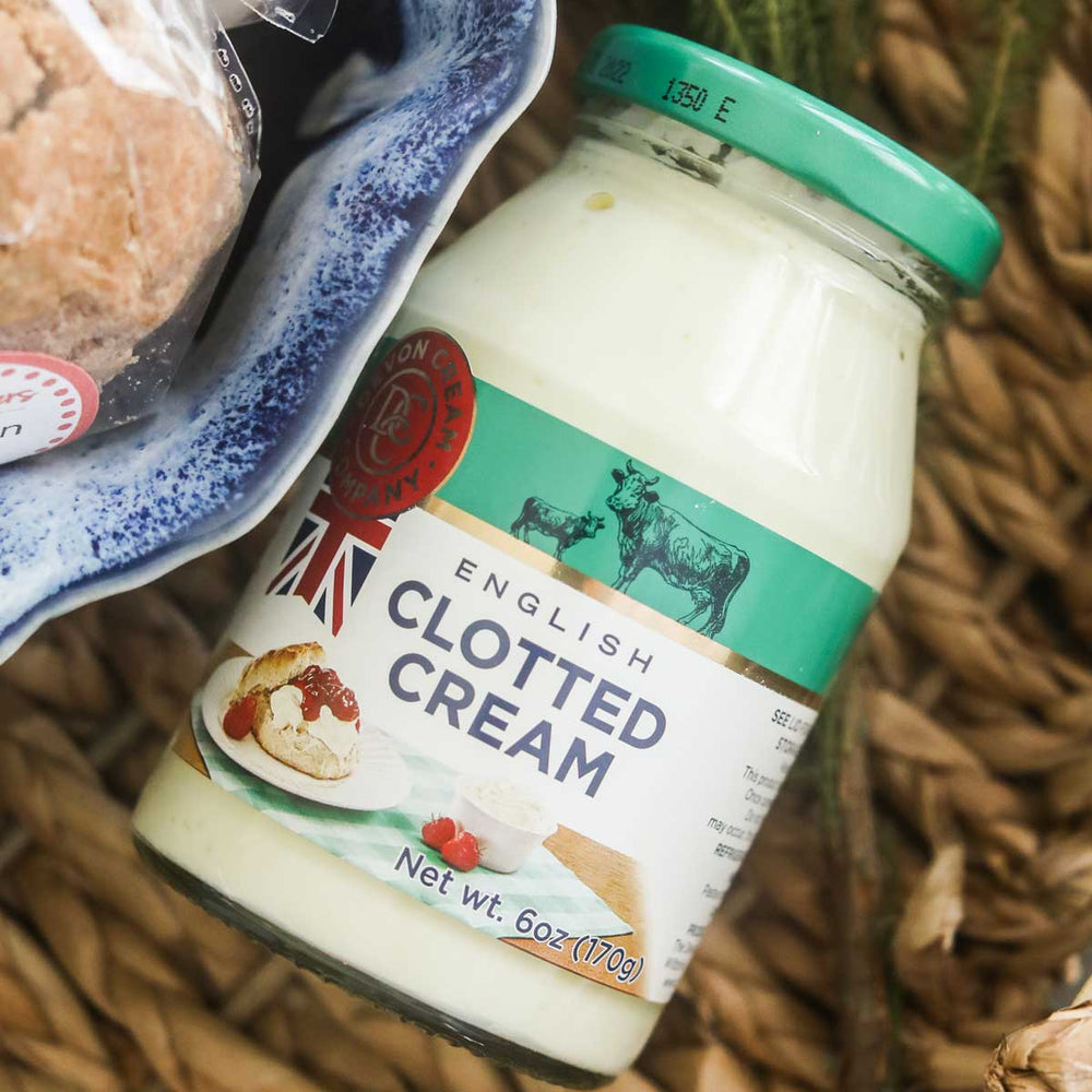 Clotted Cream Goes Great with Scones and Crumpets
