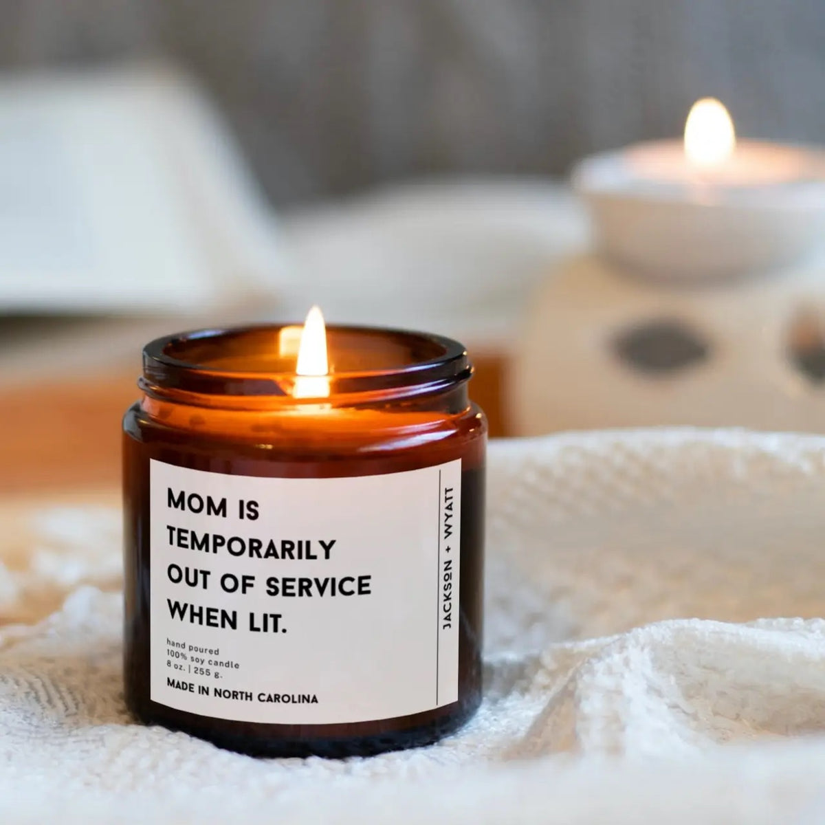 Mom, Mommy, Mama, Mother, Funny Candles for Moms, 9 ounces