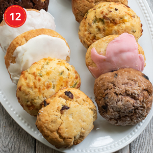 12 Large Scone Sampler Subscription Box