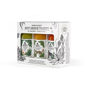 Queen Majesty Trinity Hot Sauce Sampler
