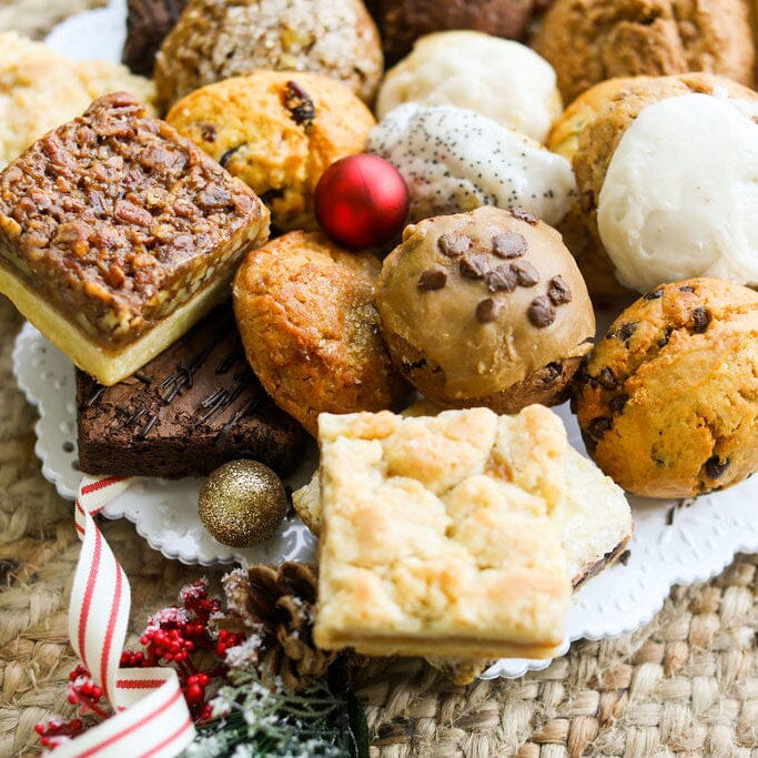 
            
                Load image into Gallery viewer, Night Before Christmas Sampler: Sconies, Bars and Shortbread Cookies
            
        