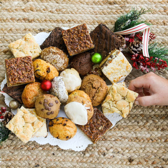 All I Want For Christmas Sampler: 18 assorted sweet sconies and 8 bars