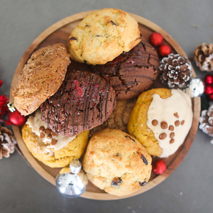 
            
                Load image into Gallery viewer, Gluten-Free Holiday Cheer Sampler of Large Scones
            
        