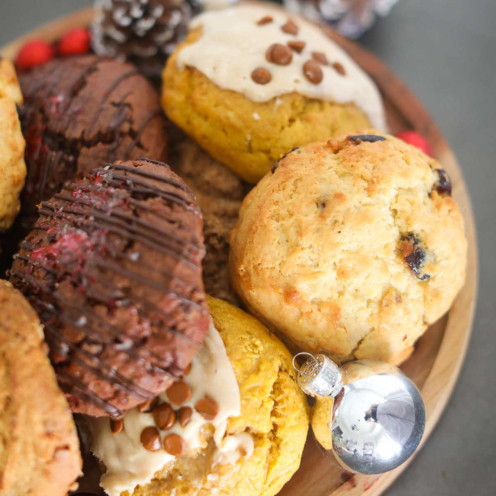 Gluten-Free Holiday Cheer Sampler of Large Scones