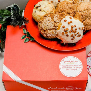 Holiday Cheer Sampler of Sconies (Mini-Scones) - 12 sconies