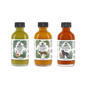 Queen Majesty Trinity Hot Sauce Sampler